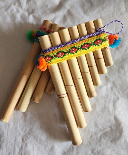 Piccolo flauto pan bambù - flauto,
