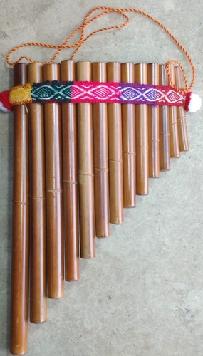 Flauto pan curvo 13 - di, a